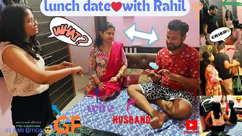 Girlfriend Direct Ghar Aagai😍 Rahil💕 Prank On Wife 😂 Epic Reaction 😉 Mahesh Biswal Prank