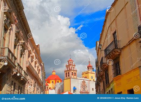 Architecture of the City of Guanajuato, Mexico I Stock Image - Image of ...