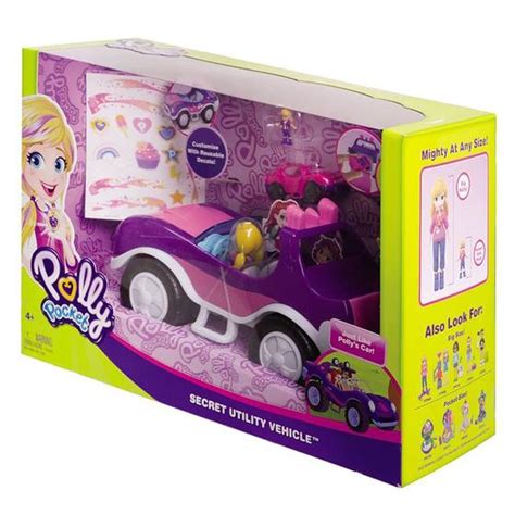 Boneca Polly Pocket Ve Culo Secreto Acess Rios Roxo Bonecas