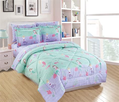 Best Mermaid Bedding Full Size For Girls Cree Home