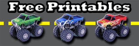 Free Monster Truck Printable Papercrafts Skgaleana