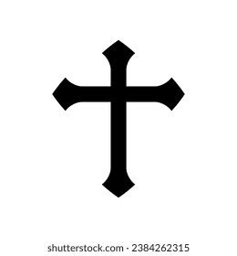 Cross Symbol Christian Crosses Icon Stock Vector (Royalty Free) 2440107799 | Shutterstock