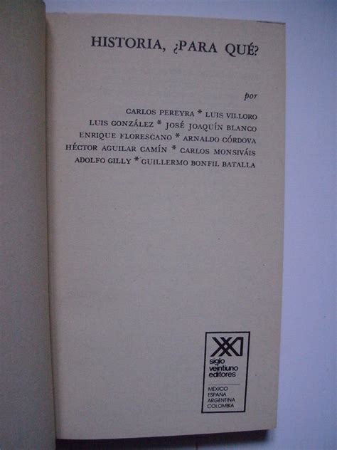 Historia ¿para Qué Carlos Pereyra Y Otros 1989 100 00 En Mercado Libre