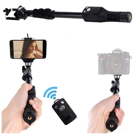 Kijek Uchwyt Selfie Stick Tripod Bluetooth Bezprzewodowy Z Pilotem Na