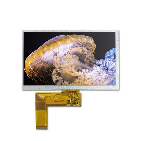 7 0 Inch TFT 1024X600dots TFT LCD Display 7 Inch With 8wire CTP China