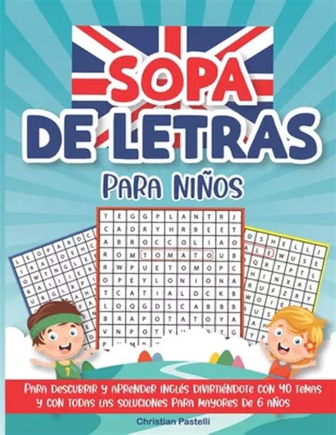 SOPA DE LETRAS Para Nios Para Descubrir Y Aprender Ingl S Divirti