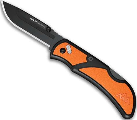 Outdoor Edge Razor Edc Lite Orange Pms Black Blades Bullseye