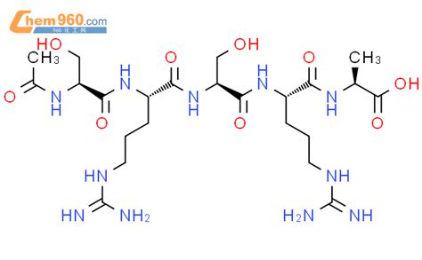 642482 74 4 L Alanine N Acetyl L Seryl L Arginyl L Seryl L Arginyl CAS