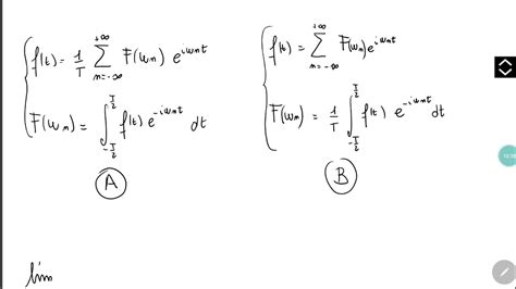 La Serie E La Trasformata Di Fourier 5 La Trasformata Di Fourier Full Hd Youtube