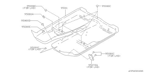 Subaru Forester Clip Mat. NO.1 - 95033FC050 | Ciocca Subaru, Allentown PA