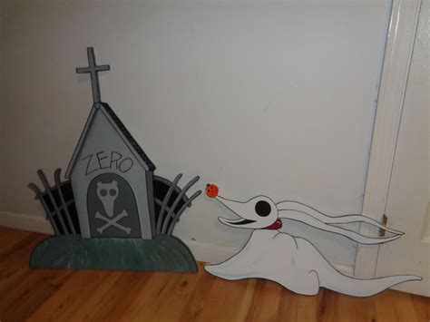 Nightmare Before Christmas Zero And Dog House Lawn Yard Art Etsy