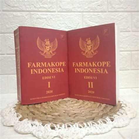 Jual FARMAKOPE INDONESIA Edisi 6 Buku 1 Dan 2 Shopee Indonesia