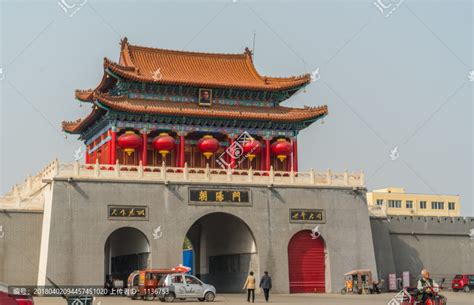 南街村朝阳门历史古迹景区旅游景点摄影素材汇图网