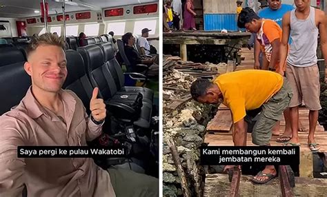 Kisah Inspiratif Bule Denmark Perbaiki Jembatan Di Wakatobi Halo Jember