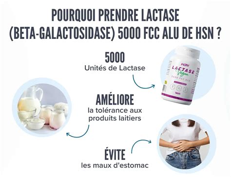 Lactase Bêta Galactosidase HSN