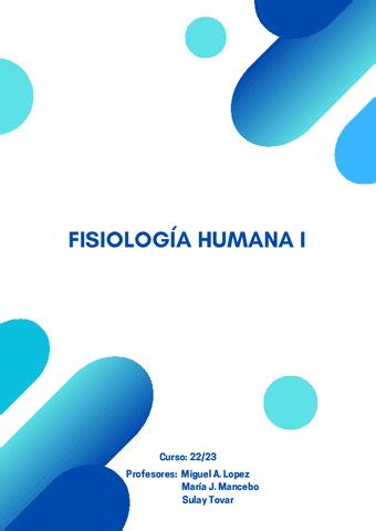 Apuntes Fisiologia Completos Pdf