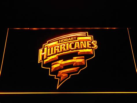 Hobart Hurricanes LED Neon Sign | SafeSpecial