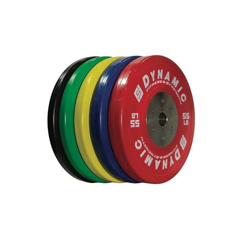 DYNAMIC FITNESS - COMPETITION BUMPER PLATES