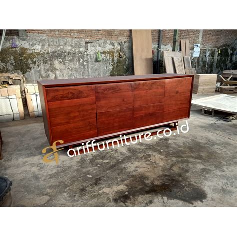 Lemari Buffet Minimalis Kayu Jati Jepara Toko Furniture Jepara Jati