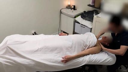 White MILF With Huge Tits And Ass Gets An Asian Cock During Massage
