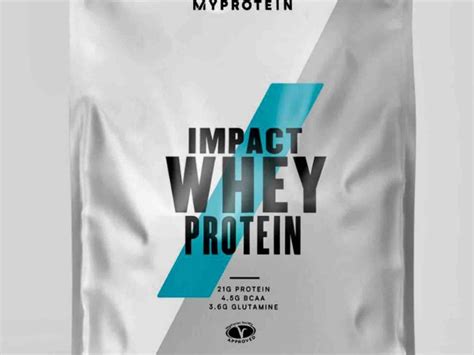 Myprotein Impact Whey Protein Cookies Cream Flavour Kalorien