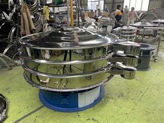 The Rotary Vibration Screen Used To Separate Poland Milk Powder Grade