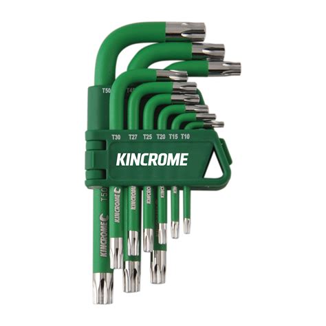 Torx Key Set Short Series 9 Piece Kincrome Tools Kincrome