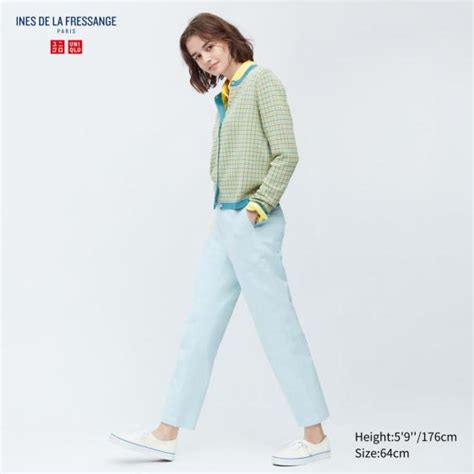 女裝 Ines De La Fressange 棉質卡其褲 Uniqlo 比價 Uq 搜尋