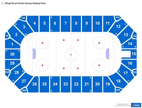 Wings Event Center Seating Charts - RateYourSeats.com