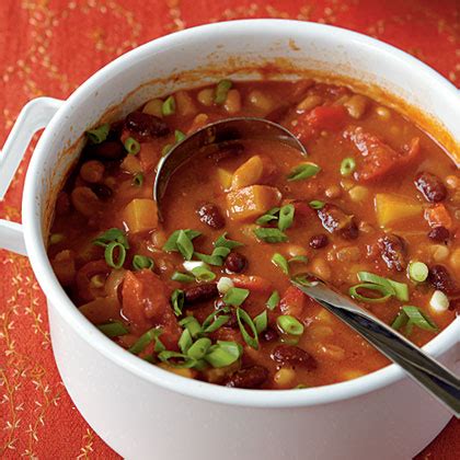 Three Bean Vegetarian Chili Recipe Myrecipes