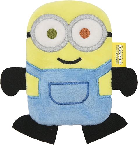 Buy Minions The Rise Of Gru Bob Plush Flat Crinkle Dog Toy No