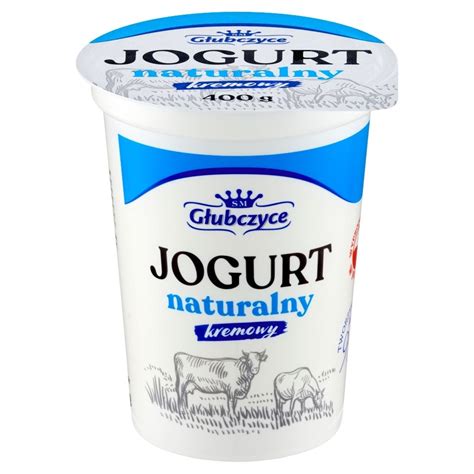 Jogurt naturalny kremowy 400 g Zakupy online z dostawą do domu