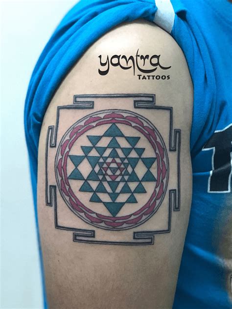 Share 76 Sri Chakra Tattoo Best Vova Edu Vn