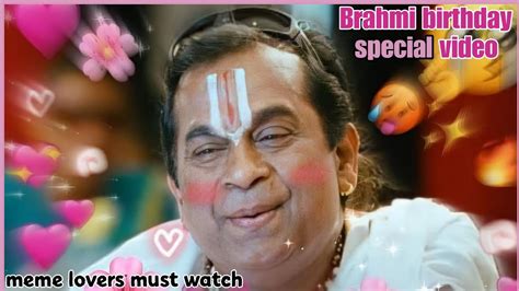 Brahmanandam Birthday Special Video Edit Brahmi Whatsapp Status Video