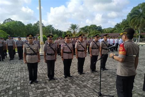 Kapolres Bangka Perintahkan Personel Monitoring Pengamanan Wapres