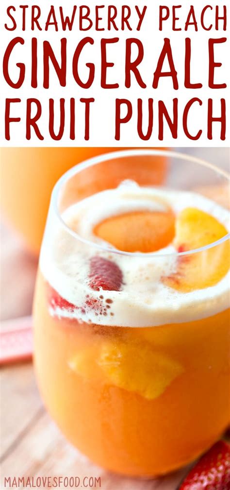 Sherbet Punch - Best Party Punch Recipe! - Mama Loves Food