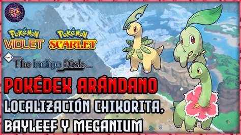 Pokemon Escarlata Y P Rpura El Disco Ndigo Localizaci N De