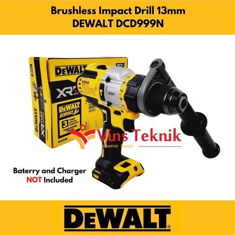 Jual Mesin Bor Baterai Cordless Impact Drill 13mm DCD999 DEWALT DCD999N