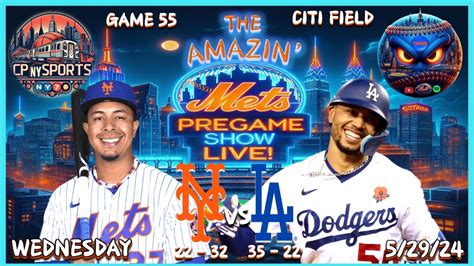 Amazin Mets PreGame Show Mets Vs Dodgers Mets Vs Dodgers Recap