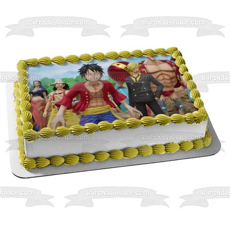 One Piece Monkey D Luffy Anime Cake, One Piece Birthdays,, 57% OFF