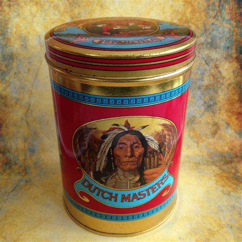 Vintage Dutch Masters Cigars Tin Collector Tin By Fromtheseller On Etsy