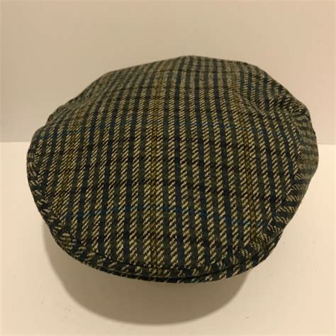 The Big Mans Englsh County Tweed Flat Cap Driving Cap 3xl 64cm 7 And 78