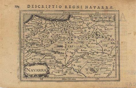 Los Mapas Antiguos De Navarra Geograf A Infinita