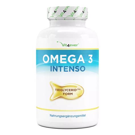 Omega 3 Intenso Kapseln Vit4ever