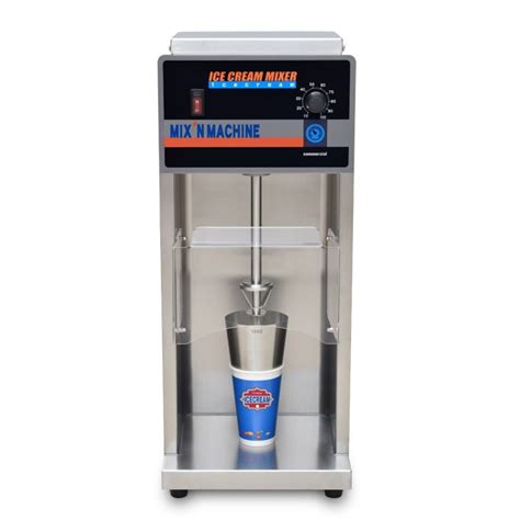 Ice Cream Mixer Milkshake Machine Ice Cream Cone Shaped Agitator Countertop Frozen Dessert Mixer