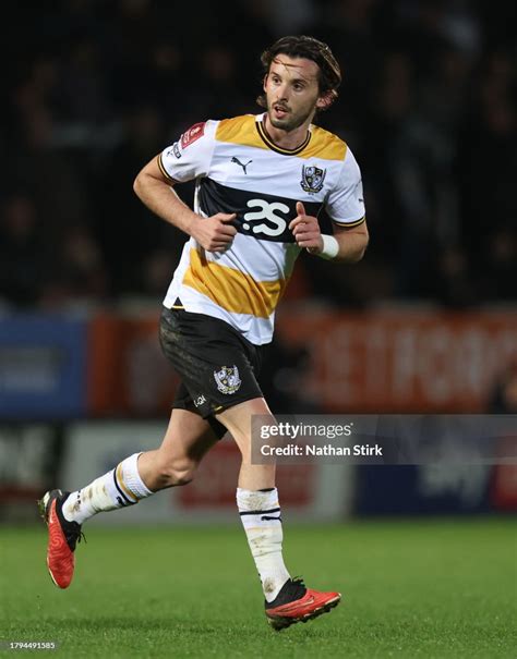 Ethan Chislett Of Port Vale During The Emirates Fa Cup First Round