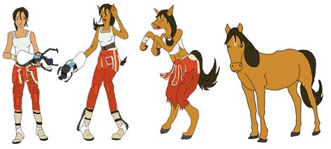 Chell Horse Tf By Kathalia On Deviantart