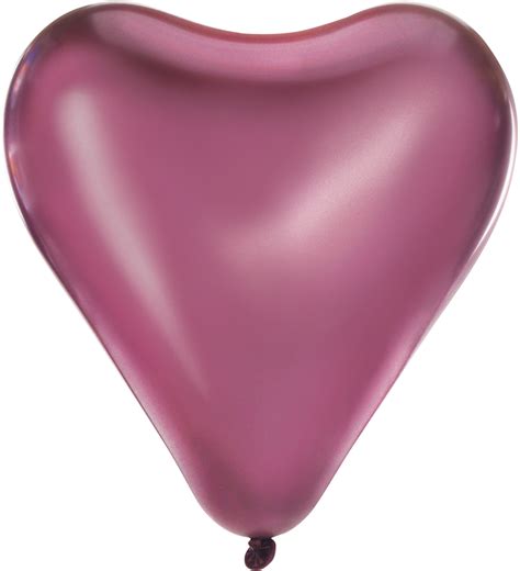 Satin Luxe Heart Shaped Latex Balloons 12 In 6 Ct Canadian Tire