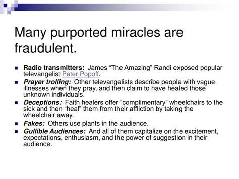 Ppt David Hume When Should I Believe Miracle Testimony Powerpoint