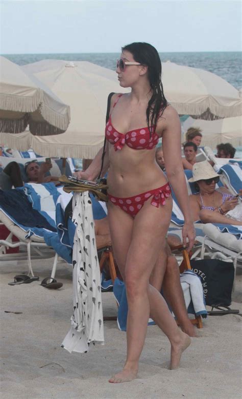 Daisy Lowe In Bikini At The Beach In Miami Lacelebs Co Hot Sex Picture